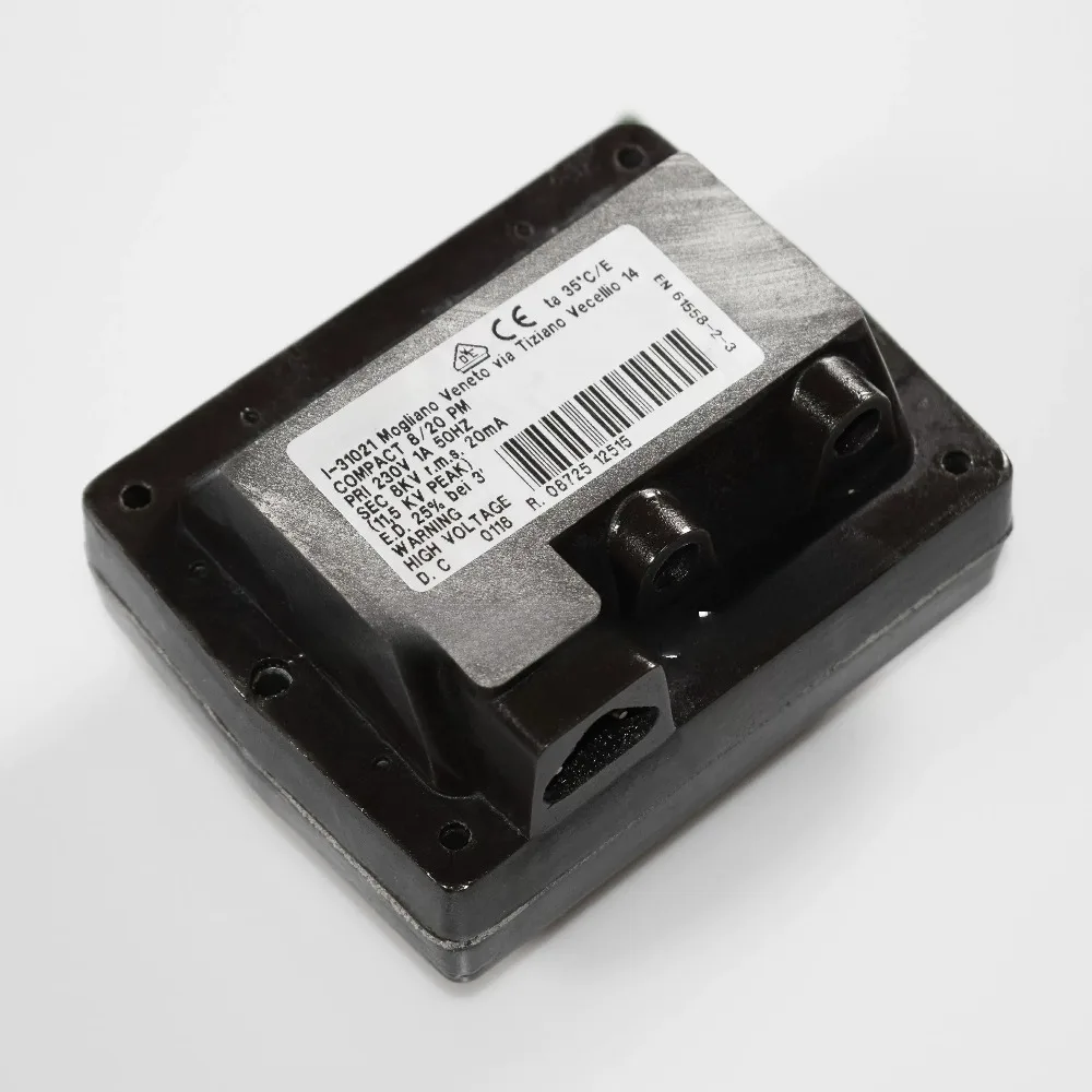 Genuine single-stage 8KV ignition transformer, ignition high-voltage package double-stage 2 * 5KV MOD.26/48