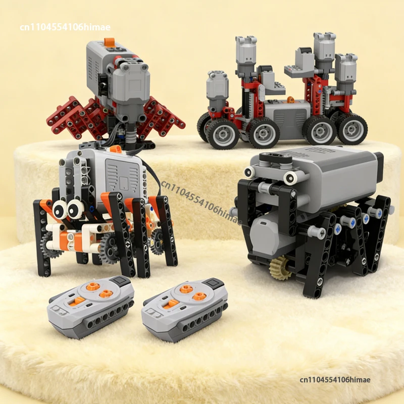 In Stock STEM Educational Simple and Motorized Building Blocks Set school students Learning Power Function Bricks Kids Toy Gift