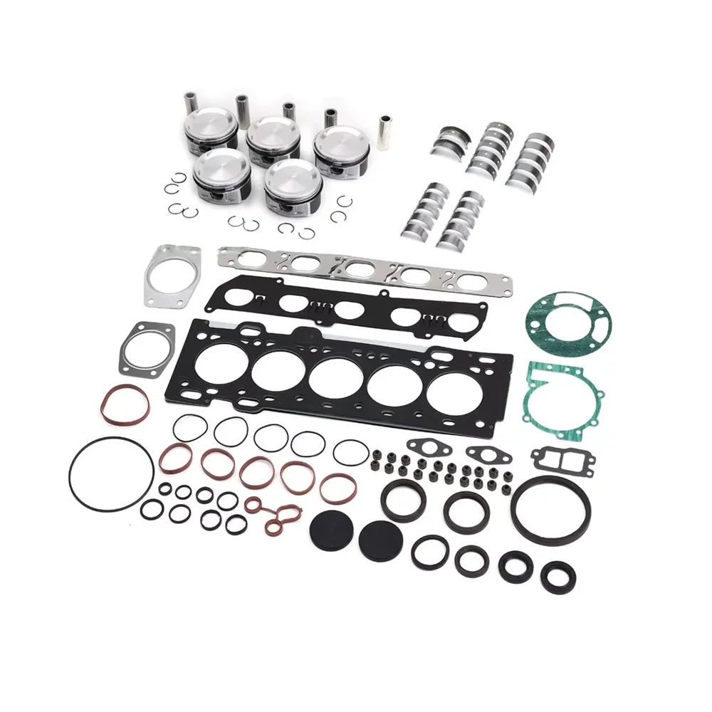 Engine Parts Full Gasket Set Piston Bearing Kit Fit 2.5 L L5 GAS B5254T7 B5254T3 For Volvo S40 S60 S80 C30 C70 V50 2.5L T5 05-13