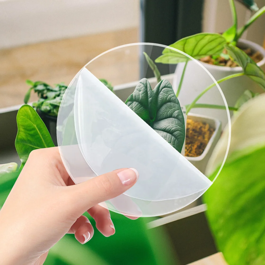

20pcs Clear Acrylic Disc Circle Rounds Blanks for DIY Craft Hobby Projects Key Chain Multi-Function Plate Board 12cm Smooth