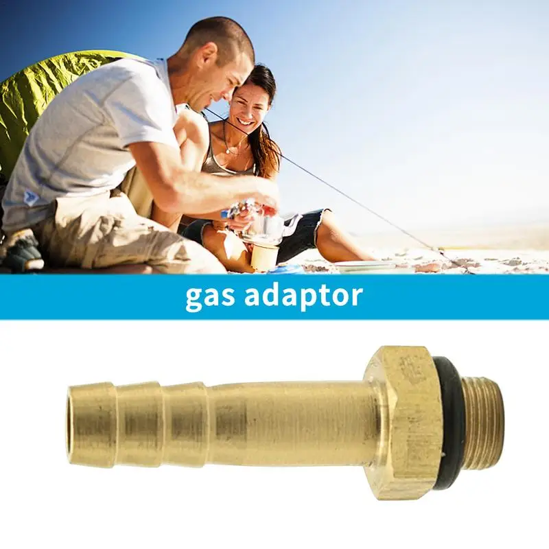 LPG Valve Connector Accessories Flat Gas Tank Adapter Switching To Cylinders Liquefied Cylinder Gas Fitting Camping Stove