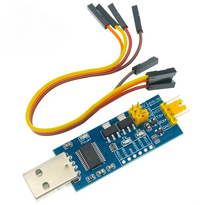 FT232RL Serial Port Module USB to TTL Serial Port Small Board 5V 3.3V 1.8V Level Download the Burn Line