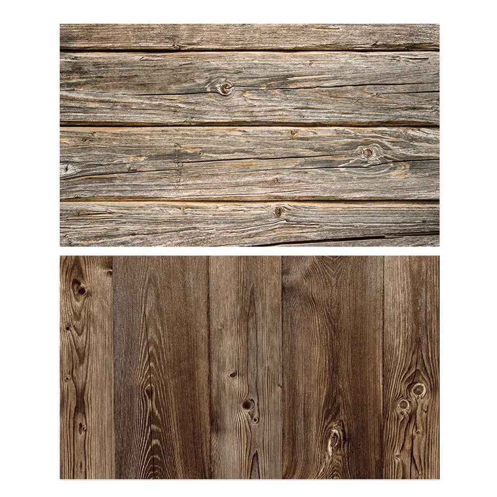 

1pc Photography Background Paper Wood Grain Marble Pattern Double-Sided Durable Paper For Studio Portrait Video Shoot Home Decor