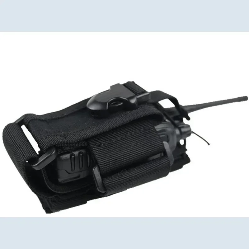 Universal Tactical Wild War Multi-Function Portable Protection Case Bag For Most Walkie Talkie Interphone