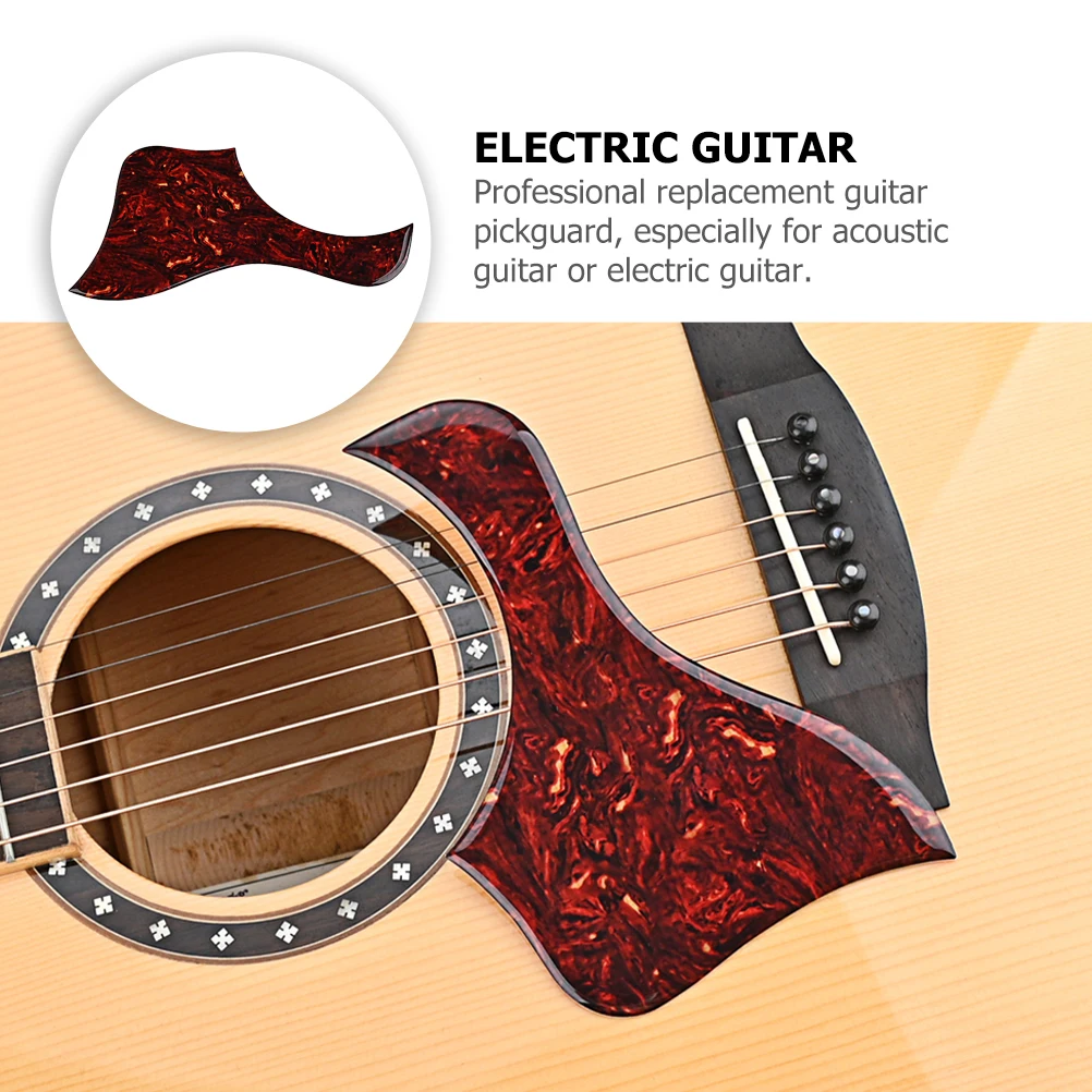 Guitar Pickguard Turtle Pattern Anti Scratch Protective Board Acoustic Electric Scratch Plate PVC Impact