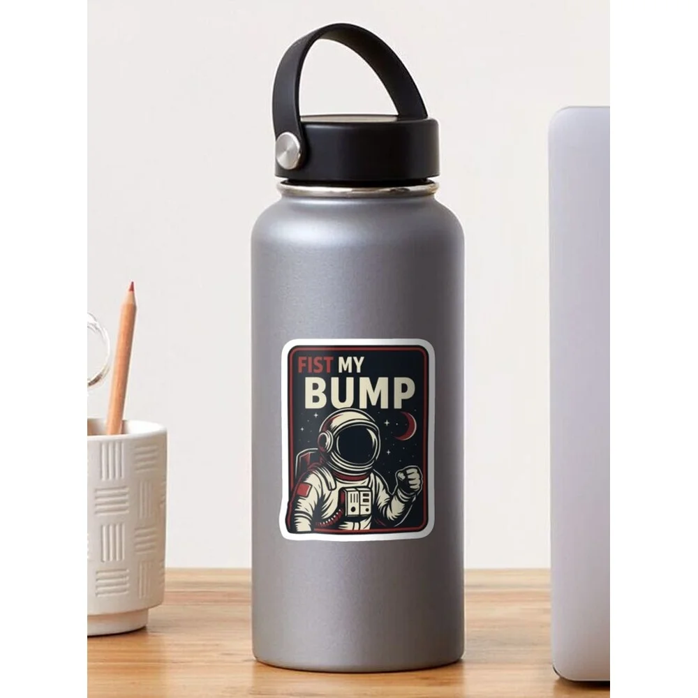 Fist My Bump Shirt Project Hail Mary Fan Gift Sticker for Laptop Decor Bedroom Car Cute Cartoon Art Fashionable Public Suitcase