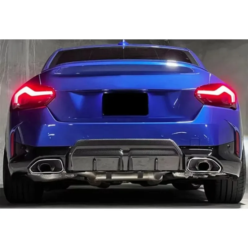 

Для BMW 2 серии G42 M240 230i 240i: задний бампер, диффузор, спойлер, передняя губа, обвес из настоящего сухого карбона (2021+)