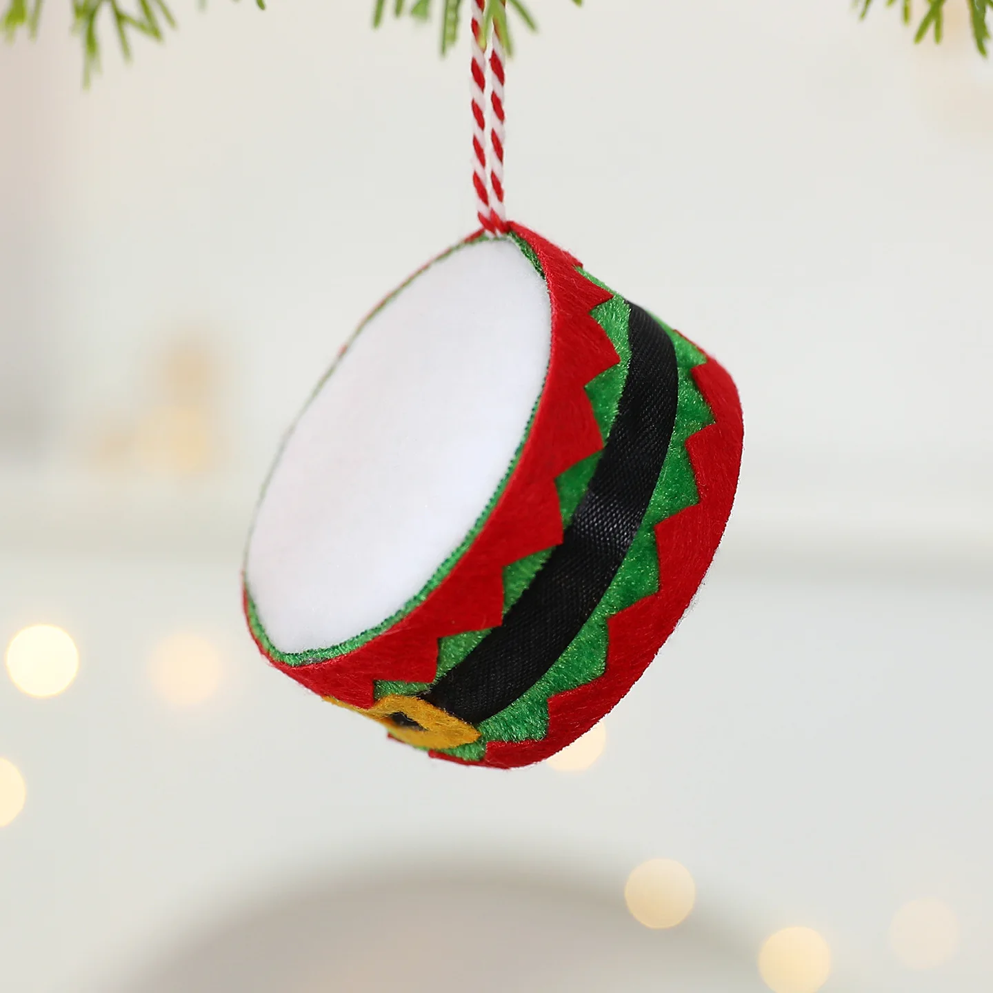

2026 New Snare Drum Christmas Tree Hanging DIY Christmas Decorations Grinch Hanging Christmas Decorations