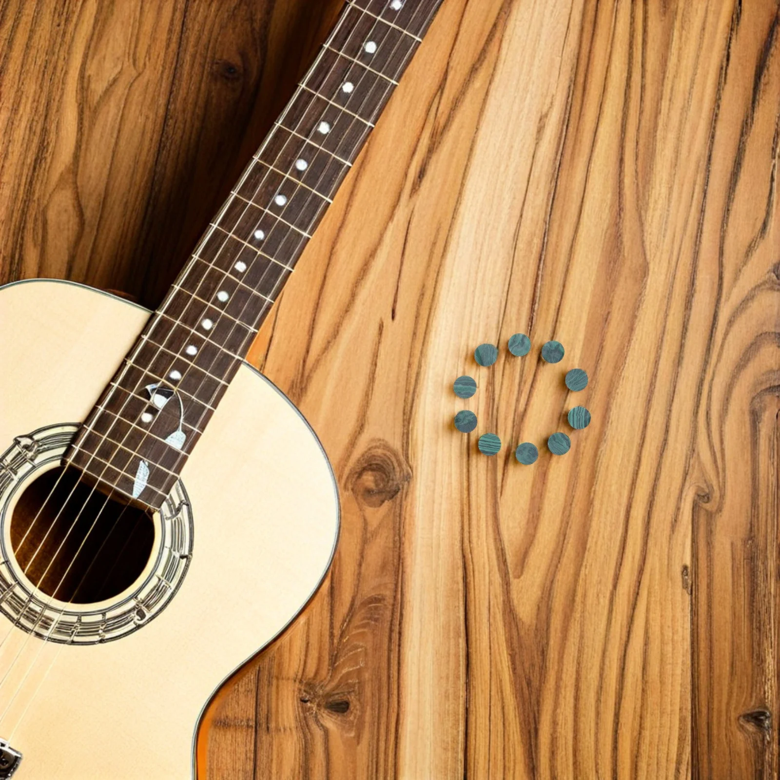 

10pcs Malachite Guitar Side Dots 6X3Mm Fretboard Position Markers For Acoustic Bass Instrument Inlay Repair Luthier Supply Music