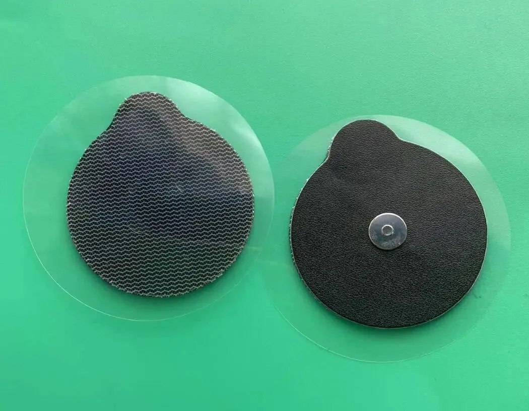 24pcs（2sets） Black Replacement Magnetic buckle electrode pads for Tens EMS muscle stimulation Massager PowerDot 2.0