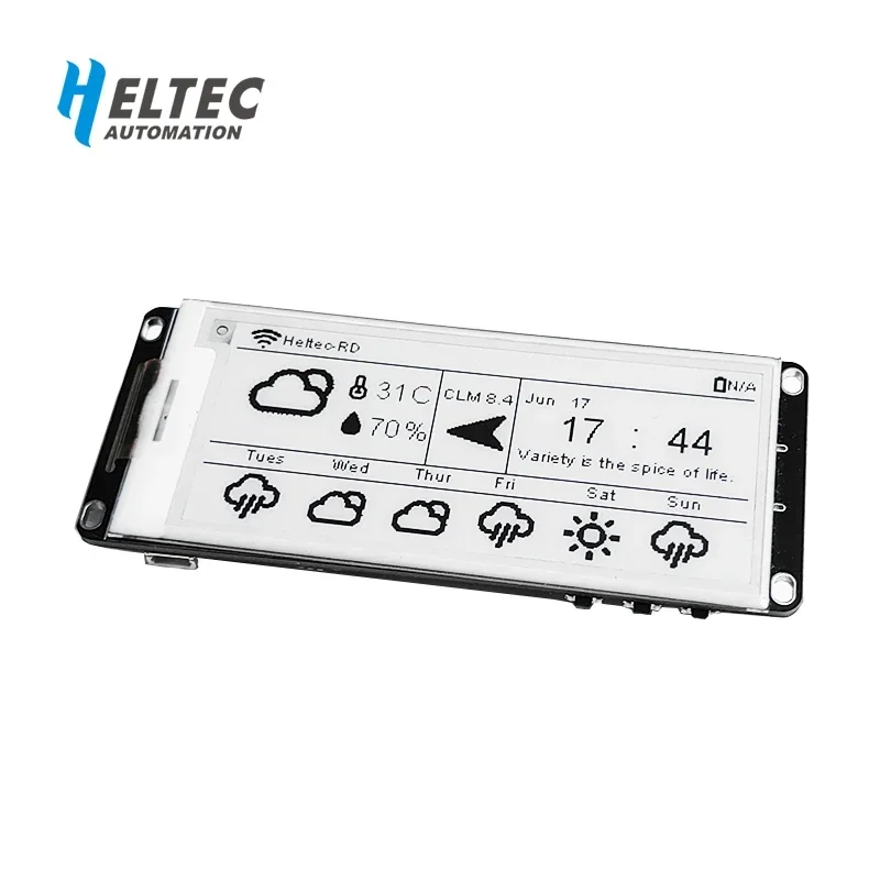 Heltec 2.90 E-ink Display Meshtastic ESP32 LoRa Bluebooth WiFi with Arduino Smart Price Tag E-Paper Monitor Devboard