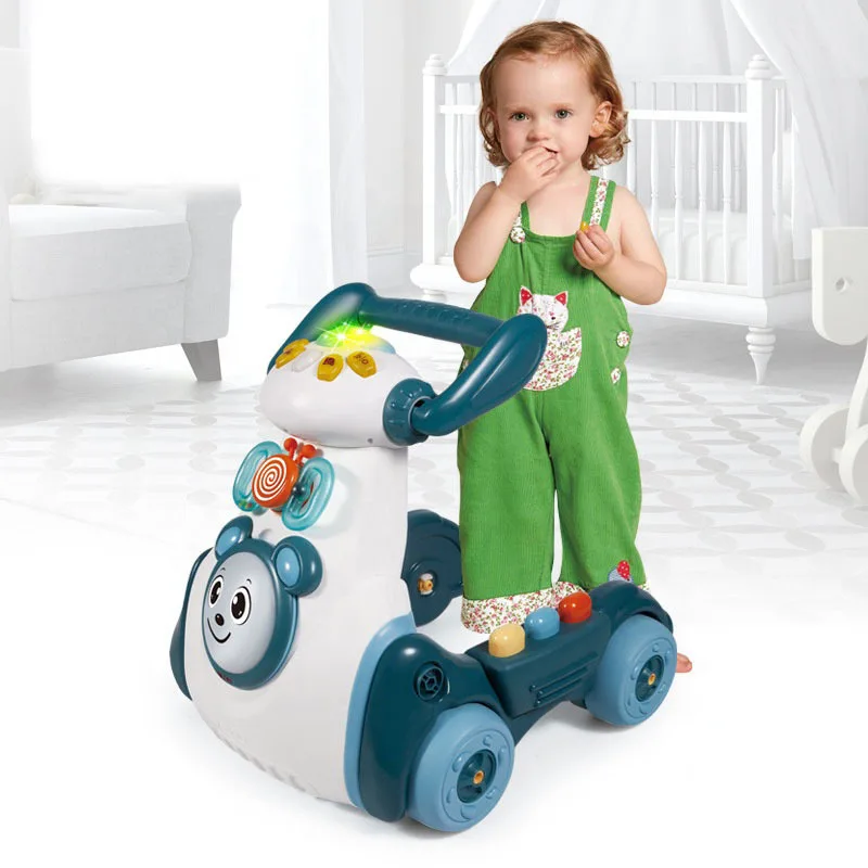 Baby Walker Trolley 2-in-1 Multifunctional Early Education Toy