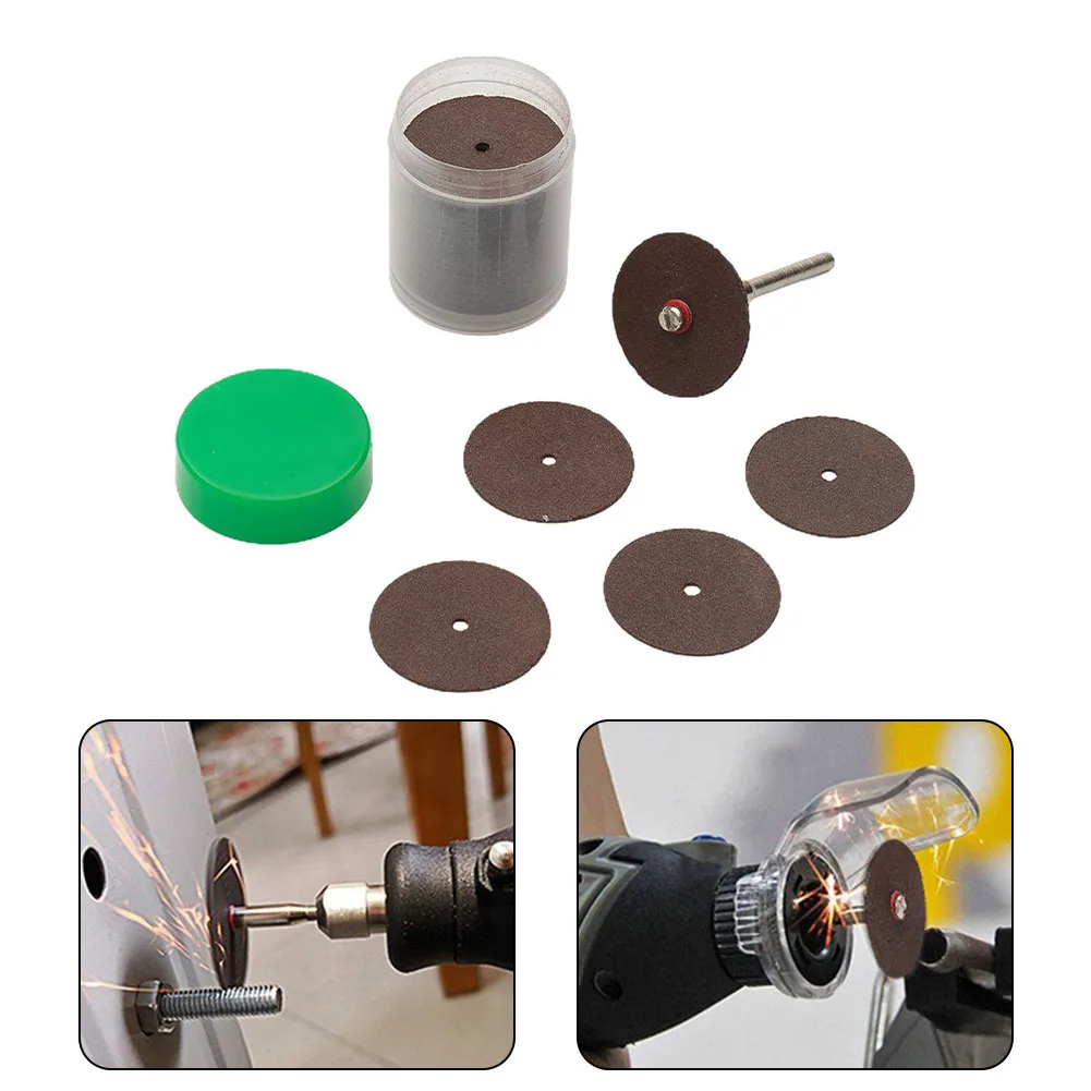 Herramienta de molienda de disco de corte confiable, accesorios de bricolaje, acero niquelado portátil para todas las herramientas giratorias, 1 Kit
