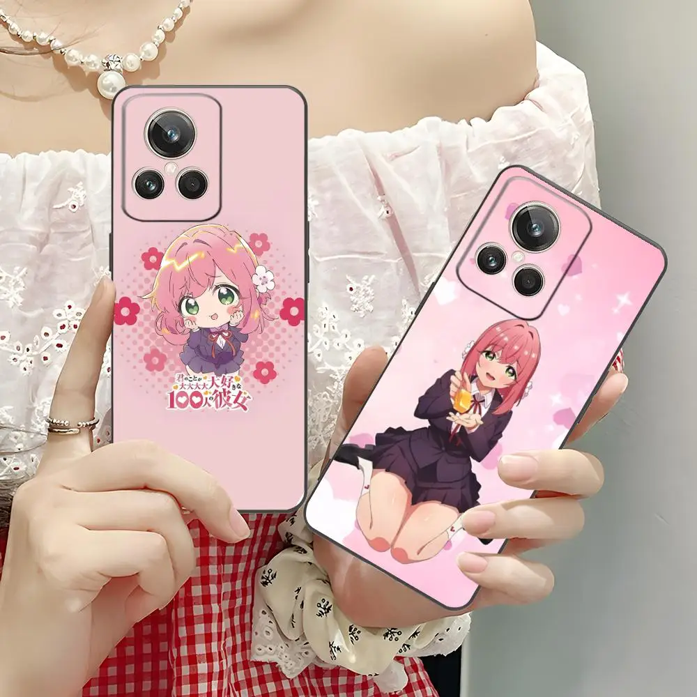 

Матовый чехол для мобильного телефона из ТПУ с принтом Anime Hakari Hanazono для Realme 15 14 13 12 11 10 9 Pro Plus T i Lite 5G, красочный чехол с принтом