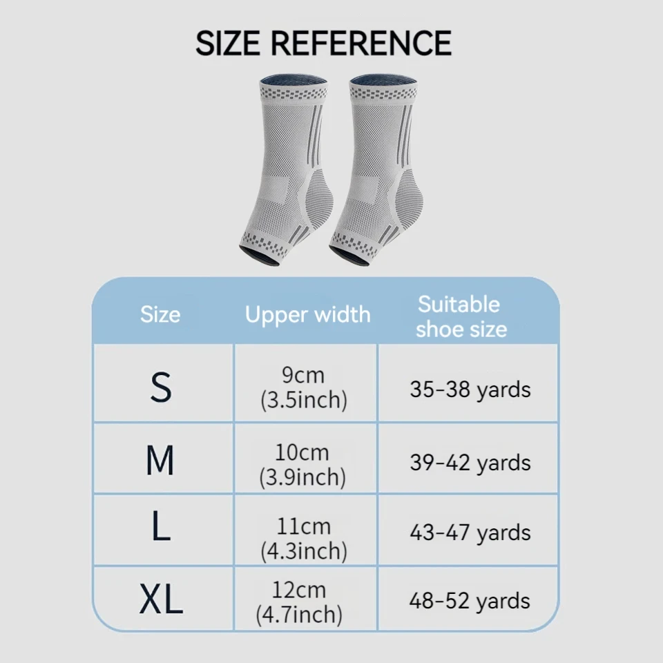 1Pcs Self Heating Sports Ankle Protection Wind and Cold Protection Ankle Support Breathable Pressurized Foot Insulation Cover