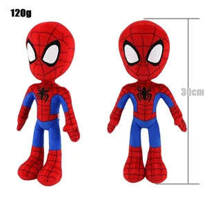 Marvel Film Avengers Oyuncaklar, yumuşak oyuncaklar Çocuklar İçin Anime Figürü, Karikatür, Örümcek Adam ve Dolgu Bebek Dolması Kawaii Hediyeler için Noel, 30 cm 8 en çok satan-böcek sevimli oyuncak-no. 1