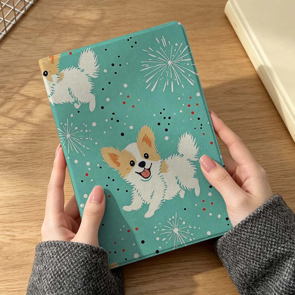 Creative Dog Cartoon For Xiaomi Poco Redmi K Pad 5 6 7 7S 8 Mini SE Pro 11 12.1 12.5 11.2 14 8.8 inch Foldable Tablet Case
