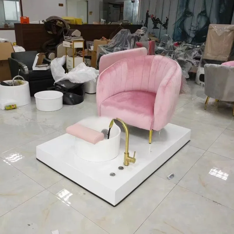 Soft modern salon furniture top selling unique leather chair  spa massage pedicure chair