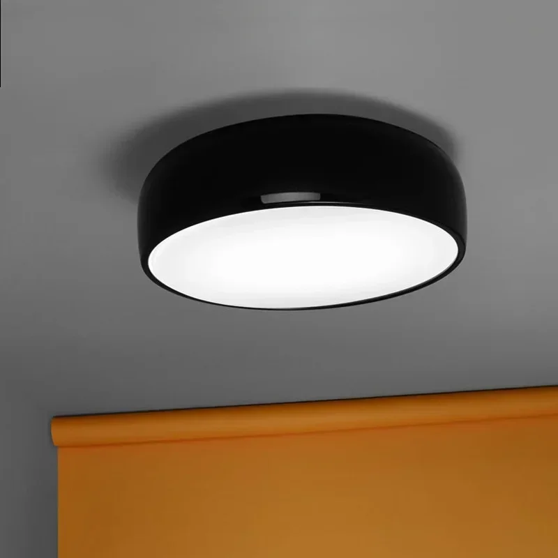 Italian designer bedroom ceiling light metal circular lights restaurant living room study home decoration Nordic LED lights