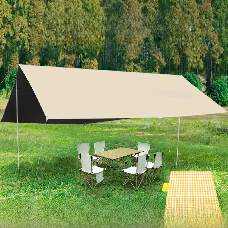 portable-outdoor-camping-large-size-sunshade-tent-oxford-cloth-thickened-black-glue-canopy-portable-picnic-shelter-tent