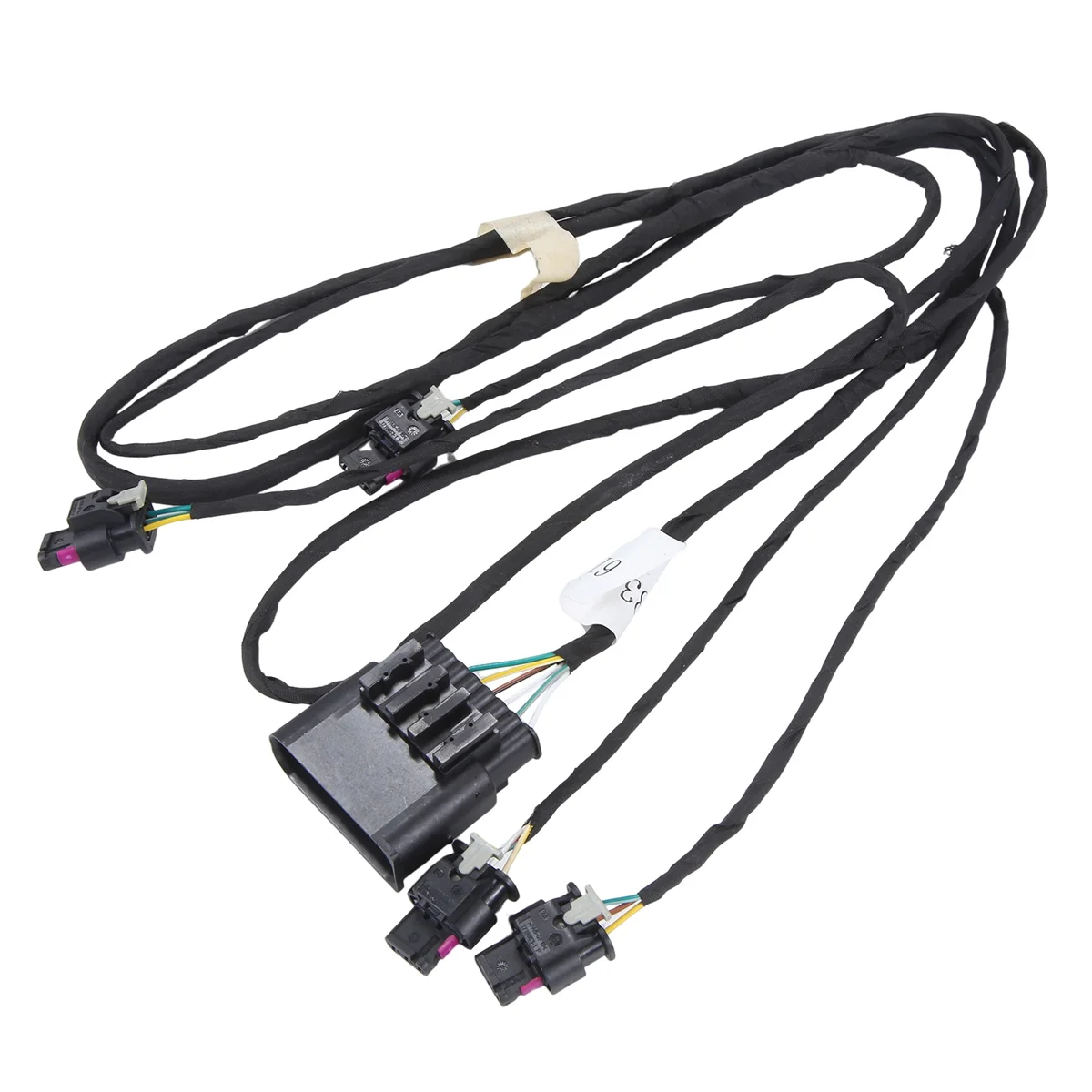 61129832596   المصد الأمامي للسيارة مستشعر ركن السيارة الأسلاك تسخير PDC كابل لسيارات BMW 5 Series G30 G31 2017-2024