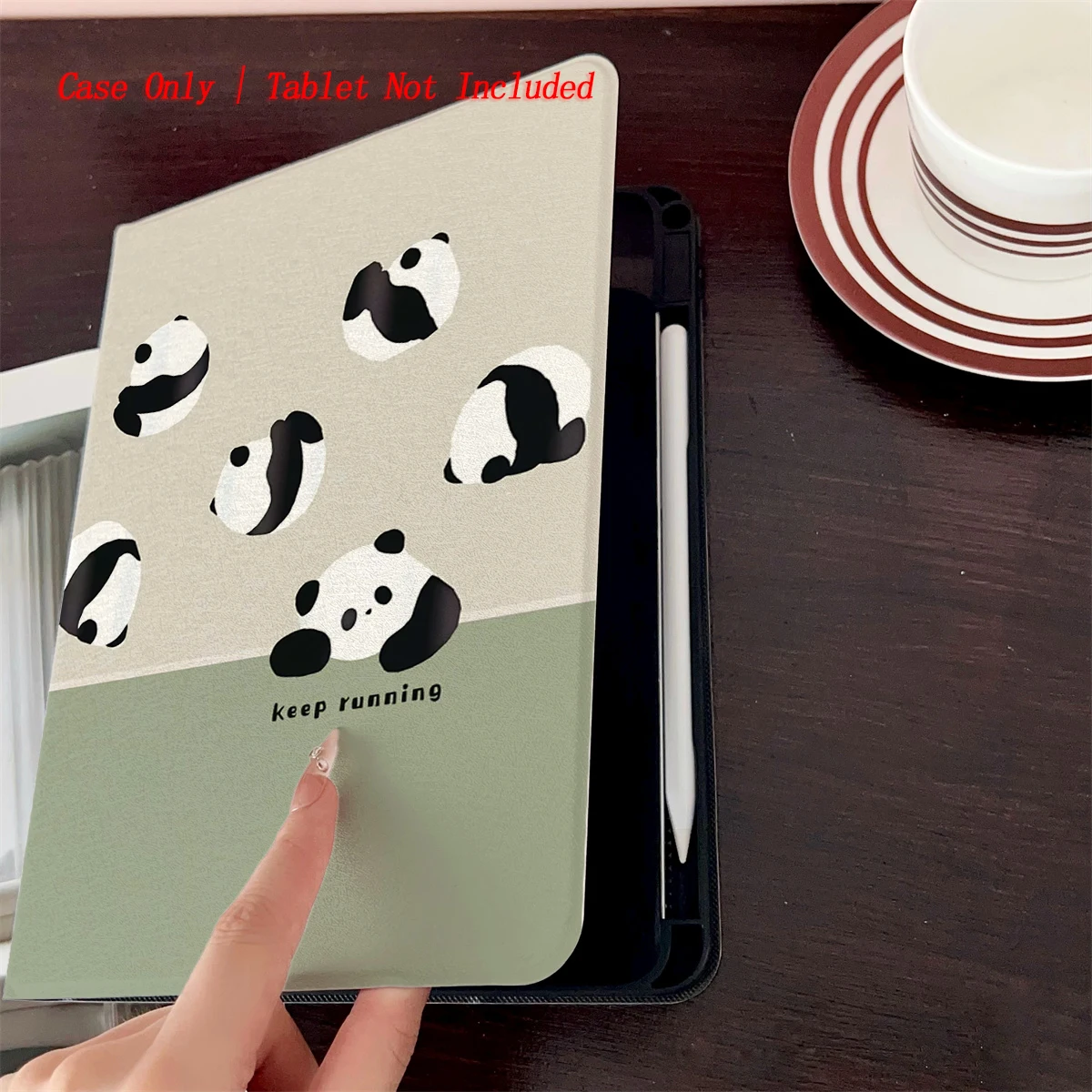 حافظة مطبوعة برسوم كارتونية كاواي لجهاز iPad 10th 10.9/Air 5 10.9/Pro 11 غطاء مقاوم للصدمات