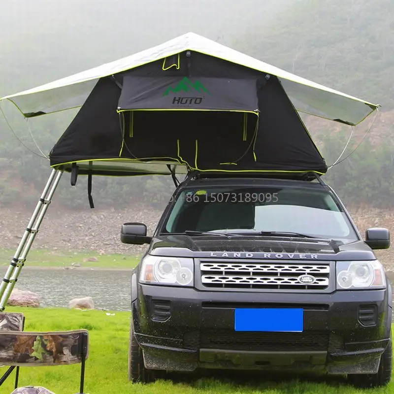 

New Arrival SUV Waterproof Camping Off Road Roof Tent 2-3 Person Vehicle Car Soft Shell Rooftop Tent RTT