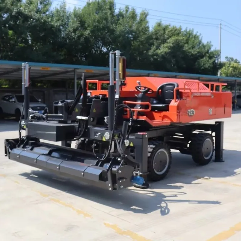 Standard Configuration Laser Guided Screed Machine Complete Accessories Simple Maintenance Automatic Concrete Leveling Machinery