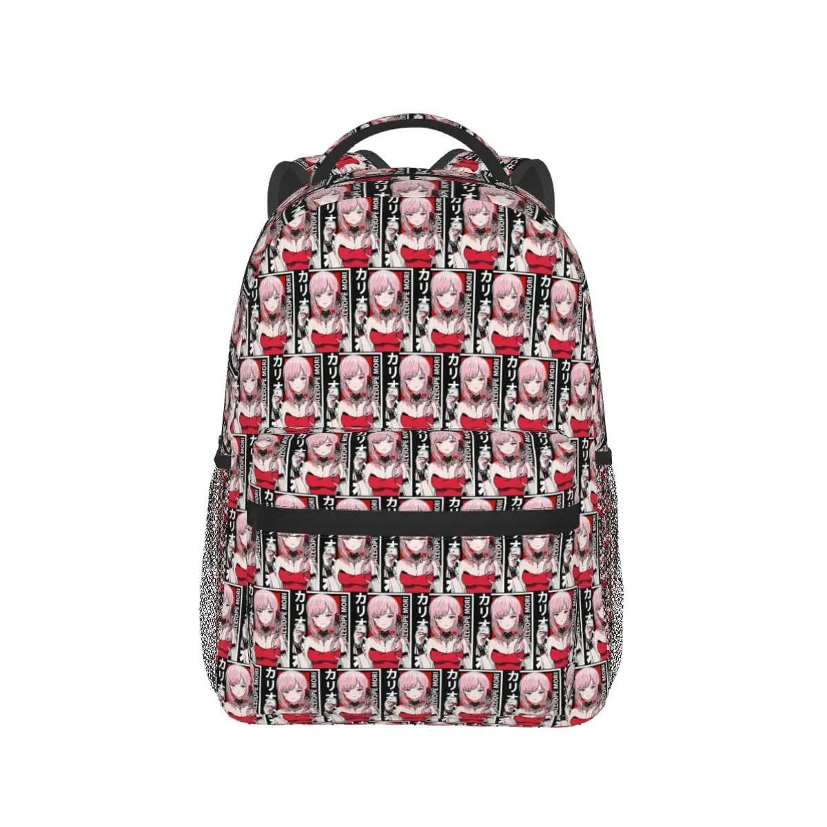 Calliope Mori Red Dress Hololive En Rucksack, heißer Verkauf, Tagesrucksack, große Kapazität, Kinder-Büchertasche, Schultasche, Umhängetaschen für Männer und Frauen