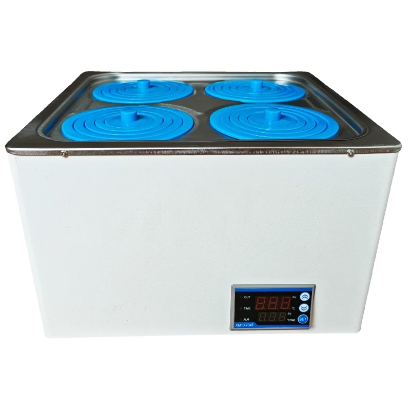 Laboratory Thermostatic Equipment 1-8 Holes Steel Digital Display Constant Temperature 304 Stainless Steel Water Bath With Timer