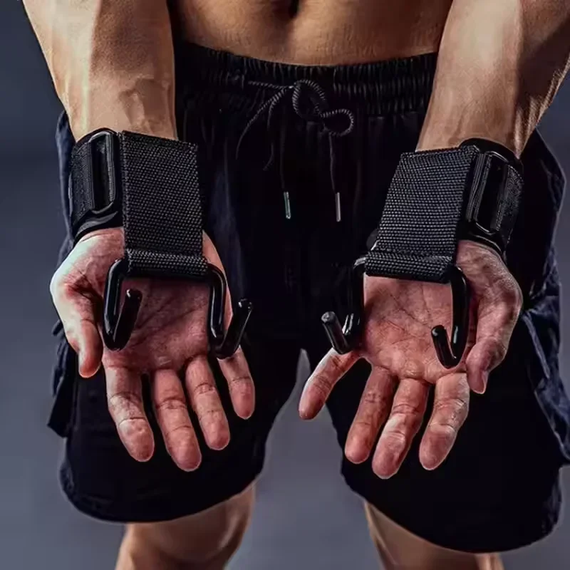 1/2pcGravity Hook Hook Training Equipment - Dumbbell Wrist Wraps, Non-Slip, Ideal for Gym Fitness & Strength Training Workouts