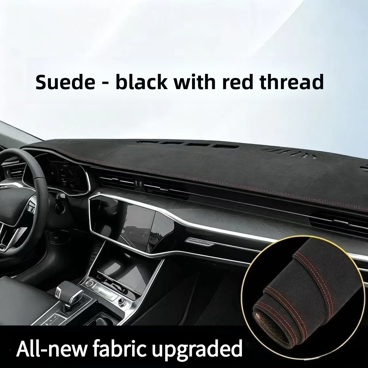 CNZKO Dashboard  Cover  Matfor Toyota Yaris Cross XP210 2020-2024 Anti-Glare Dashboard Cover Suede Non Slip Cover  Sunshade view 4