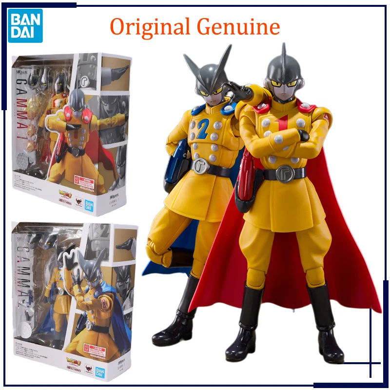 

Original Genuine S.H.Figuarts SHF Dragon Ball Super Gamma 1 2 Bandai Anime Model Toys Action Figure Gifts Collectible Ornaments