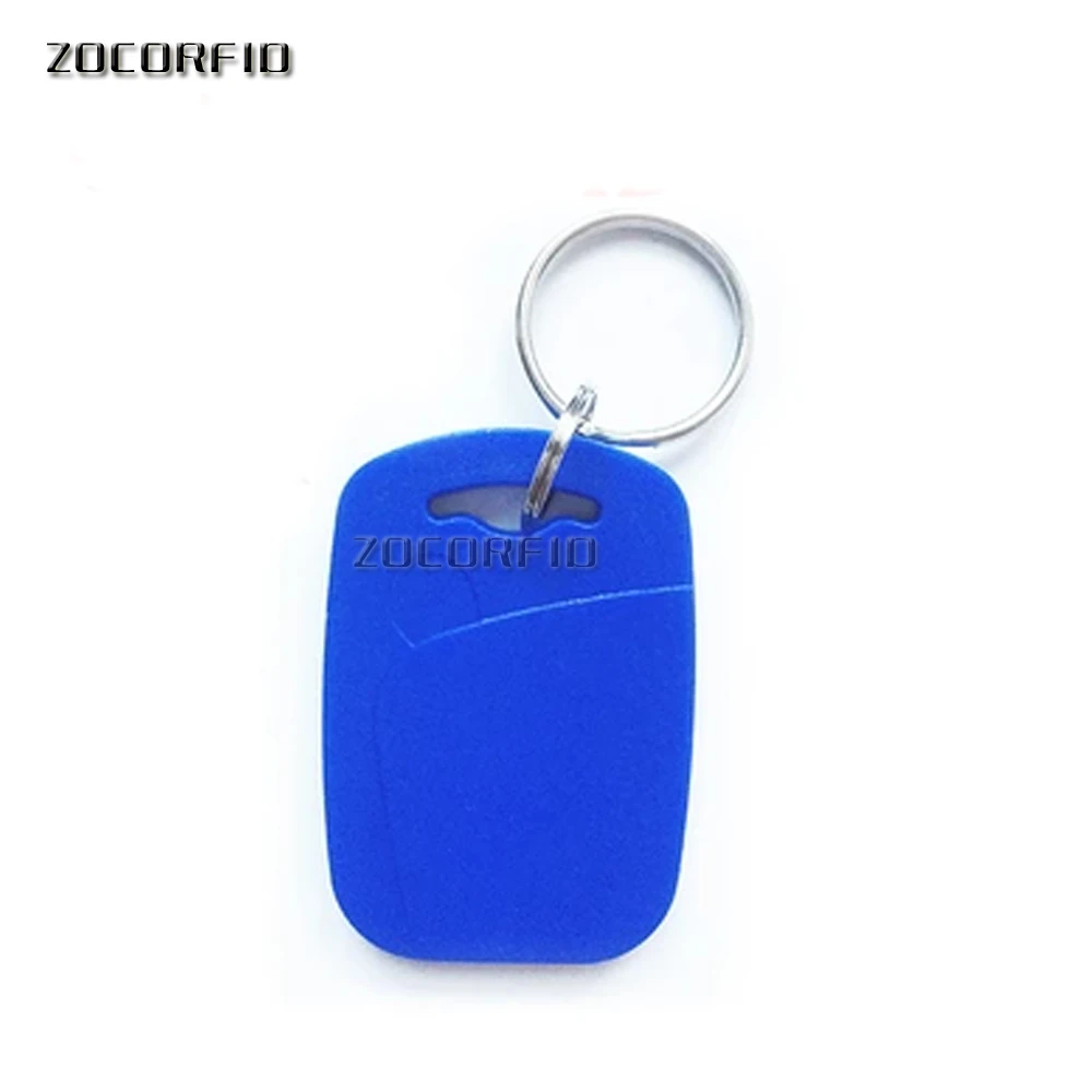 10pcs Rfid Dual Chip Smart Card Ic+Id Frequency Keychain Em/Tk4100 Authorized Access Control 1k S50 Read-Only Token Tag