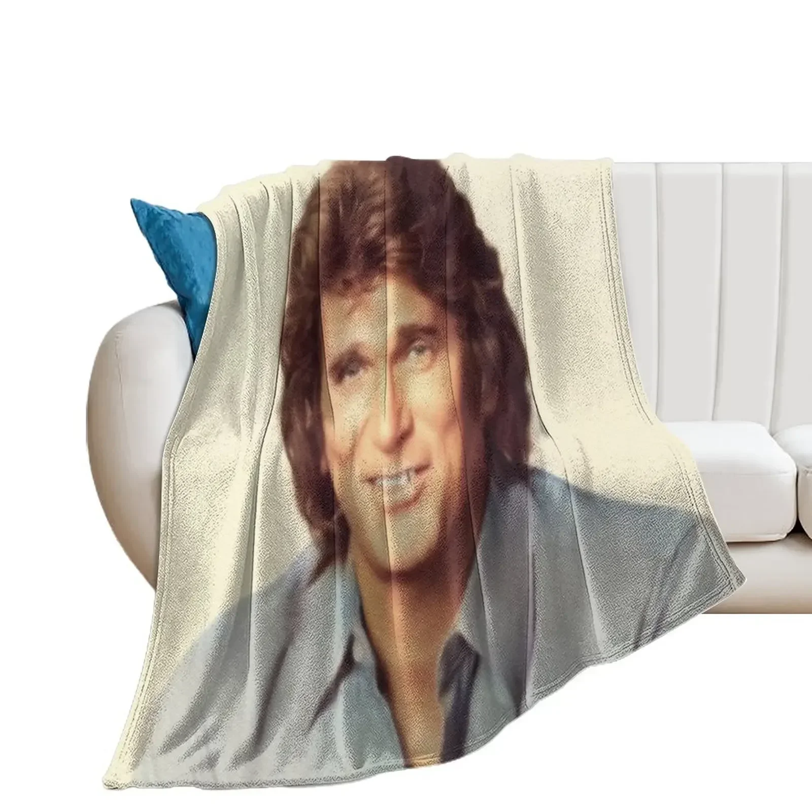 

Michael Landon, Actor Throw Blanket Thins Sofa Quilt Blankets