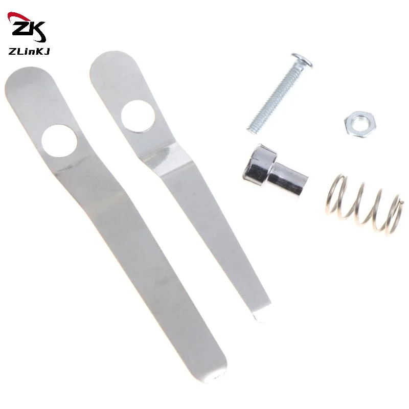 (ZYDD01) 1Set Microscope Stage Clip Specimen Slices Fix Presser Biological Stereo Microscope Fixing Clip Accessory
