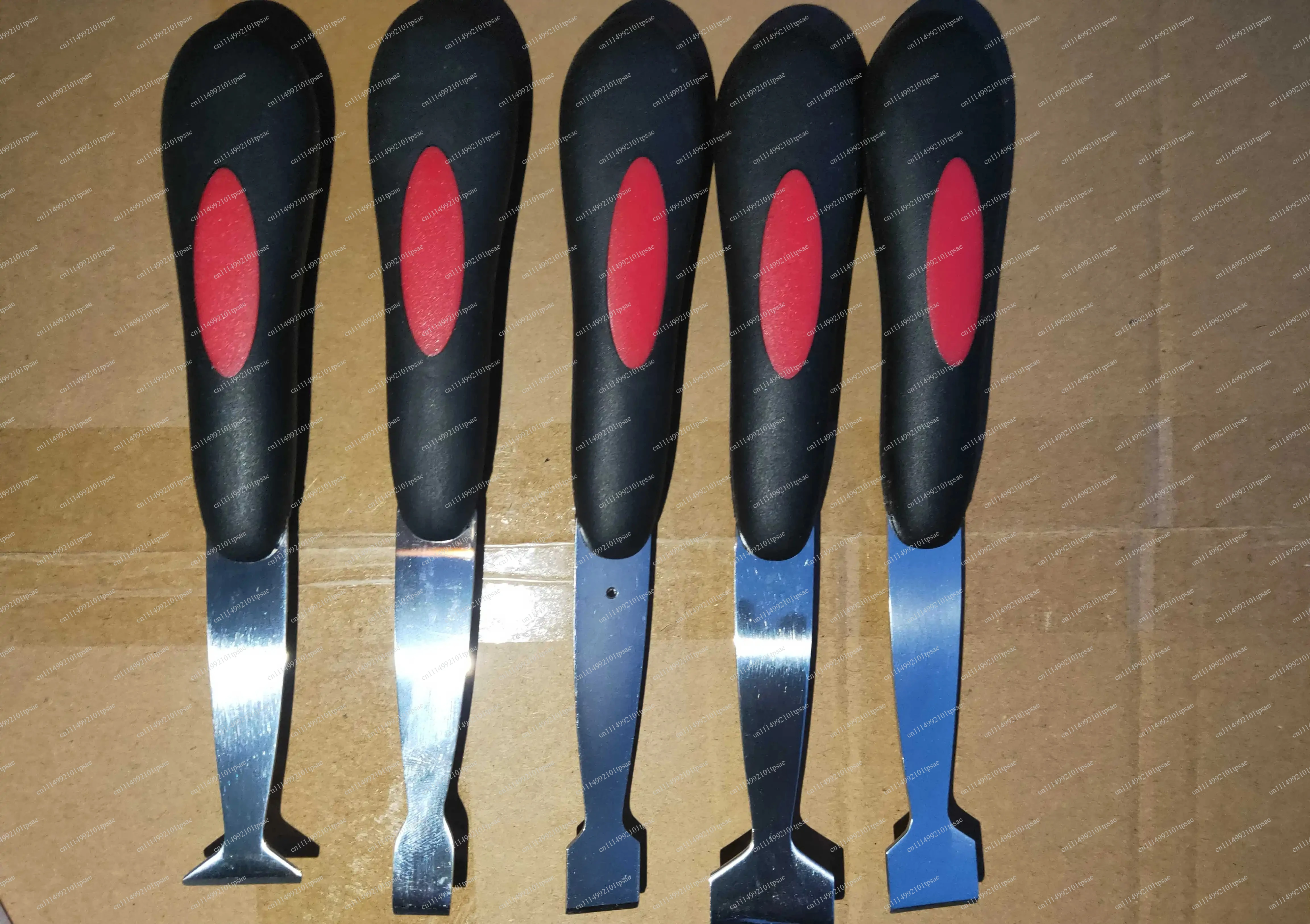 Manual windshield polyurethane scraper kit, glass bottom adhesive repair kit