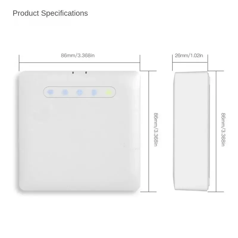 Termostato inteligente Wifi para radiador de calefacción de cable piloto, compatible con Control por aplicación de monitoreo de electricidad Ecowatt para Tuya Alexa