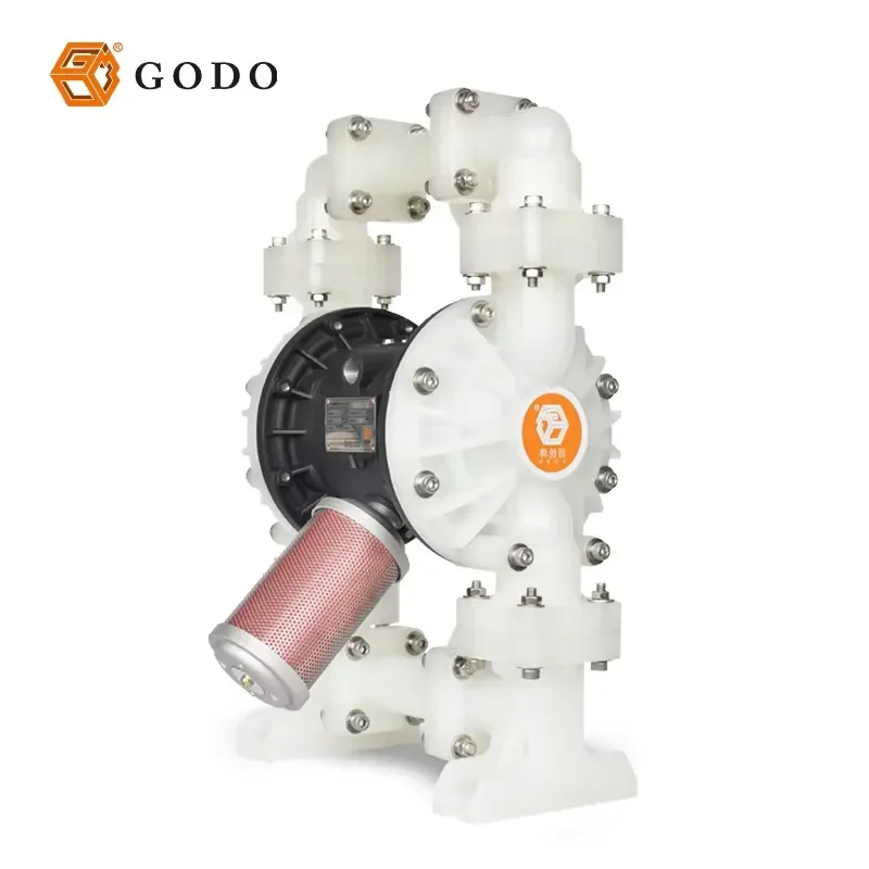 【Hot Sale】 BFQ-25S Customized Industrial Air Pump PP Chemical Pneumatic Diaphragm Pump Transfer Acid Pump