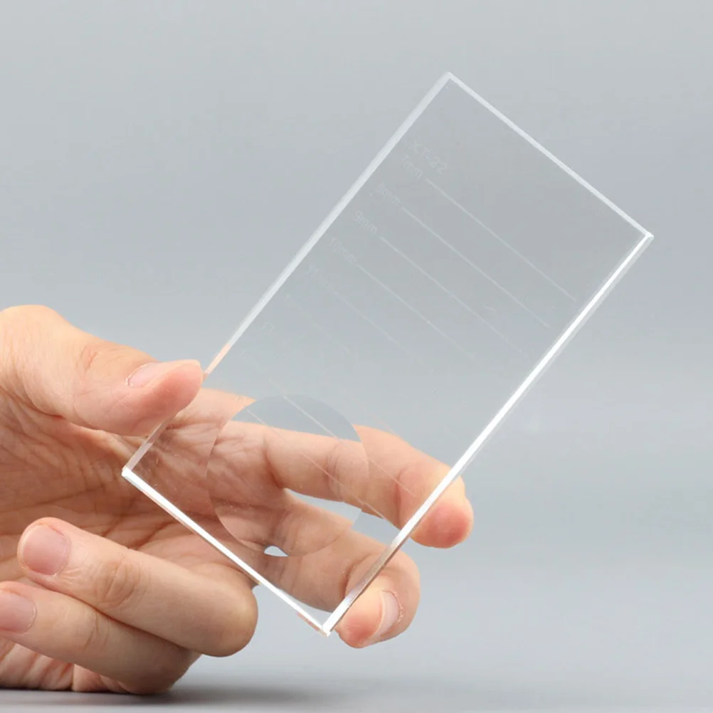 

Crystal Eyelash Extension Board 25Mm Lashes Grafting Pad Smooth Reusable Holder for Professional Home Use