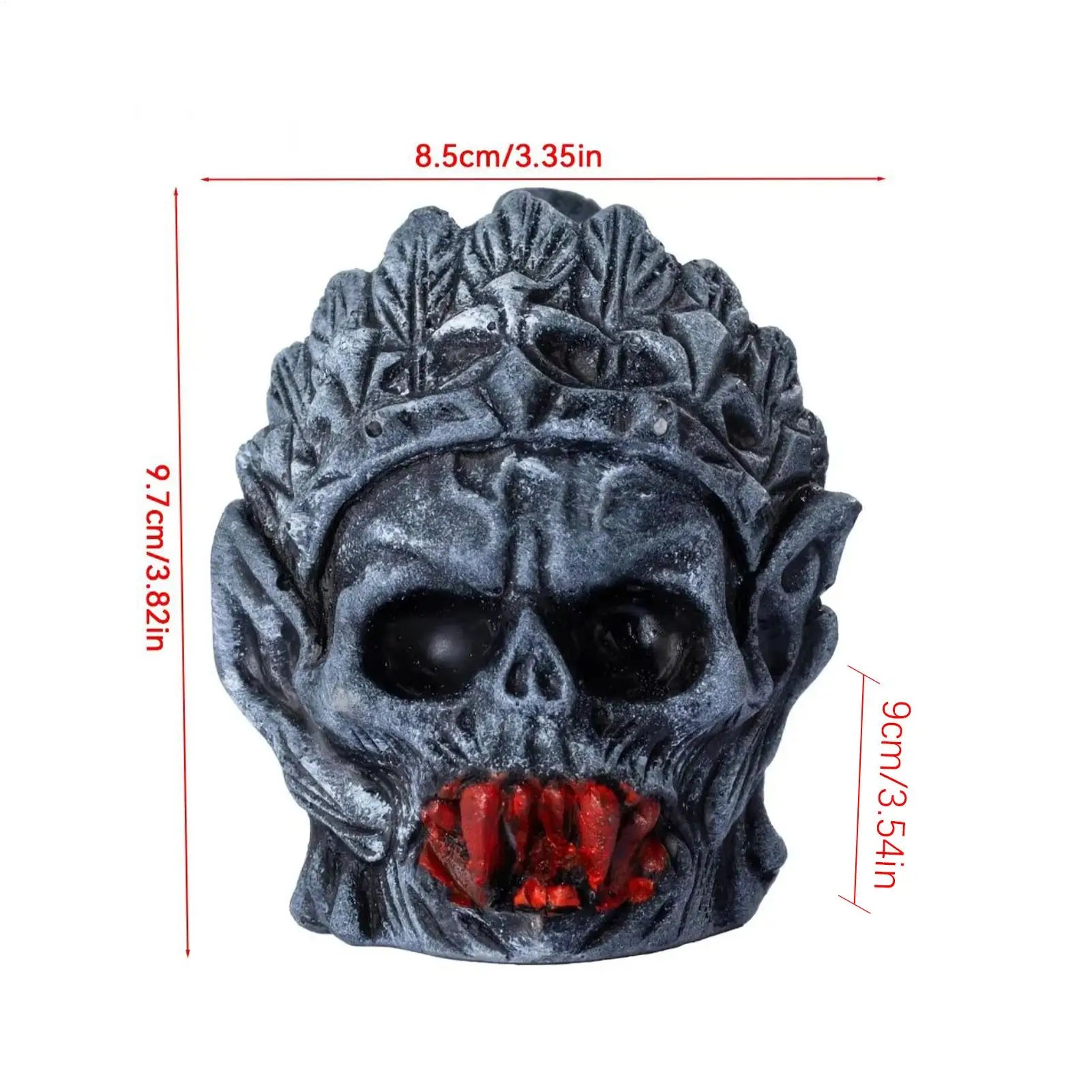 الأزتيك الموت صافرة هالوين مصاص دماء جو مخيف الداعم المحمولة التخييم المشي لمسافات طويلة ملعب لوازم ألعاب الحفلات #2