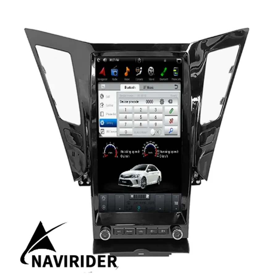 

Автомобильный радиоприемник на Android, 13,6 дюйма, для Hyundai Sonata 8 2010-2014, мультимедийный видеоплеер, стерео, Автомобильная GPS-навигация, Основное устройство Carplay DSP