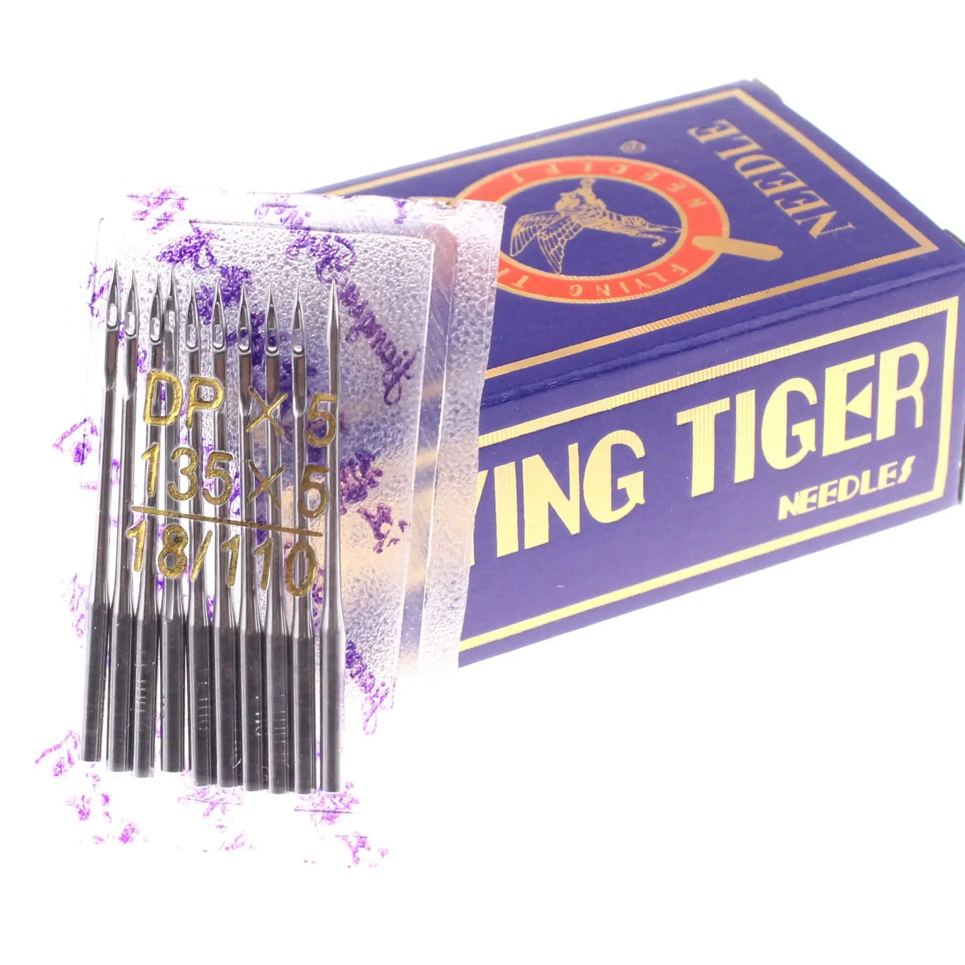 100pcs/lot Flying Tiger DP*5,mixed Industrial Sewing Machine Needle for brother butterfly toyota singer feiyue Janome durable