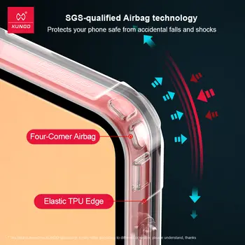 Xundd 適用於三星 Z Flip 7 手機殼 Galaxy Z Flip 3 4 5 6 氣囊防震外殼透明後蓋帶玻璃貼膜 For 갤럭시 z플립7 6 最佳銷售 三星翻蓋3手機殼 - №4