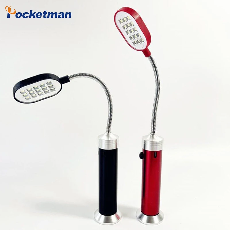 

15led Outdoor Barbecue Lights Auto Repair Work Lamp Portable Flashlight Outdoor Emergency Torch Camping Light