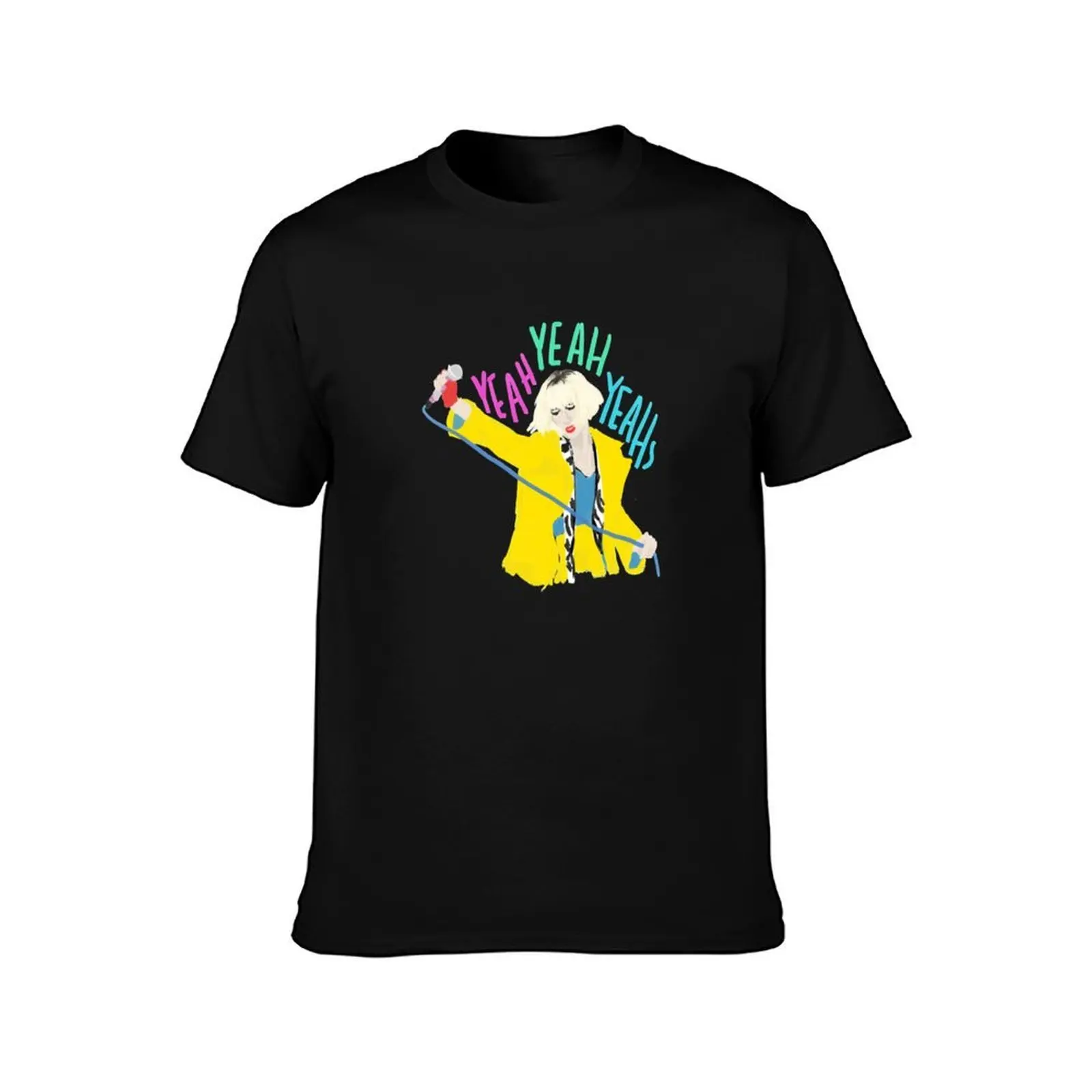 Karen O Yeah Yeah Yeahs T-Shirt Breathable Sportswear for Men T-Shirt