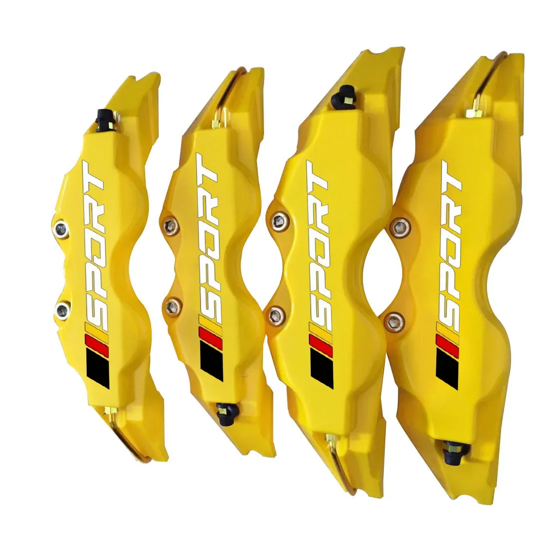 2 pcs ABS Plastic Disc Brake Caliper Cover With Sport Sticker Logo For Audi Mecerdes Benz BMW view 6