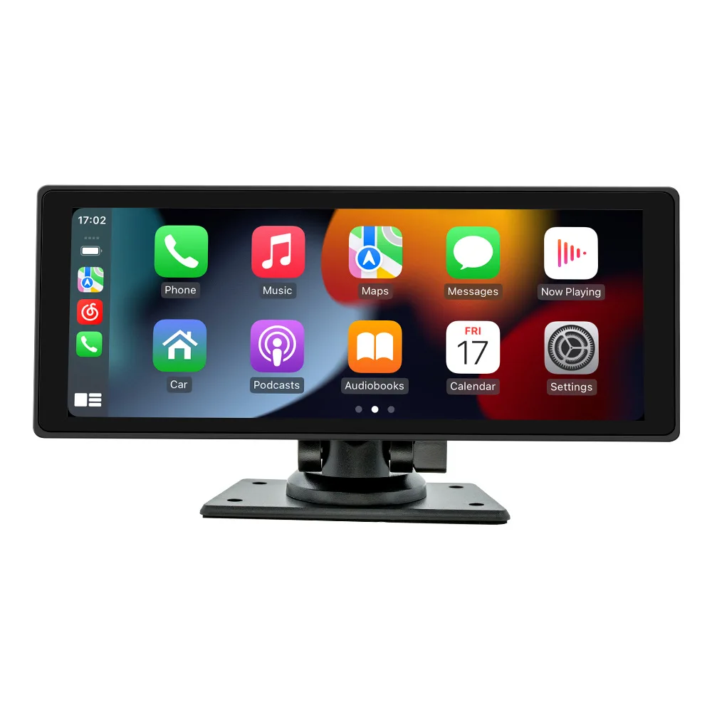 Hot Selling 10.26 Inch Portable Touch Screen Carplay 4K GPS Dash CAM ADAS USB Connected Android Auto Multimedia Player