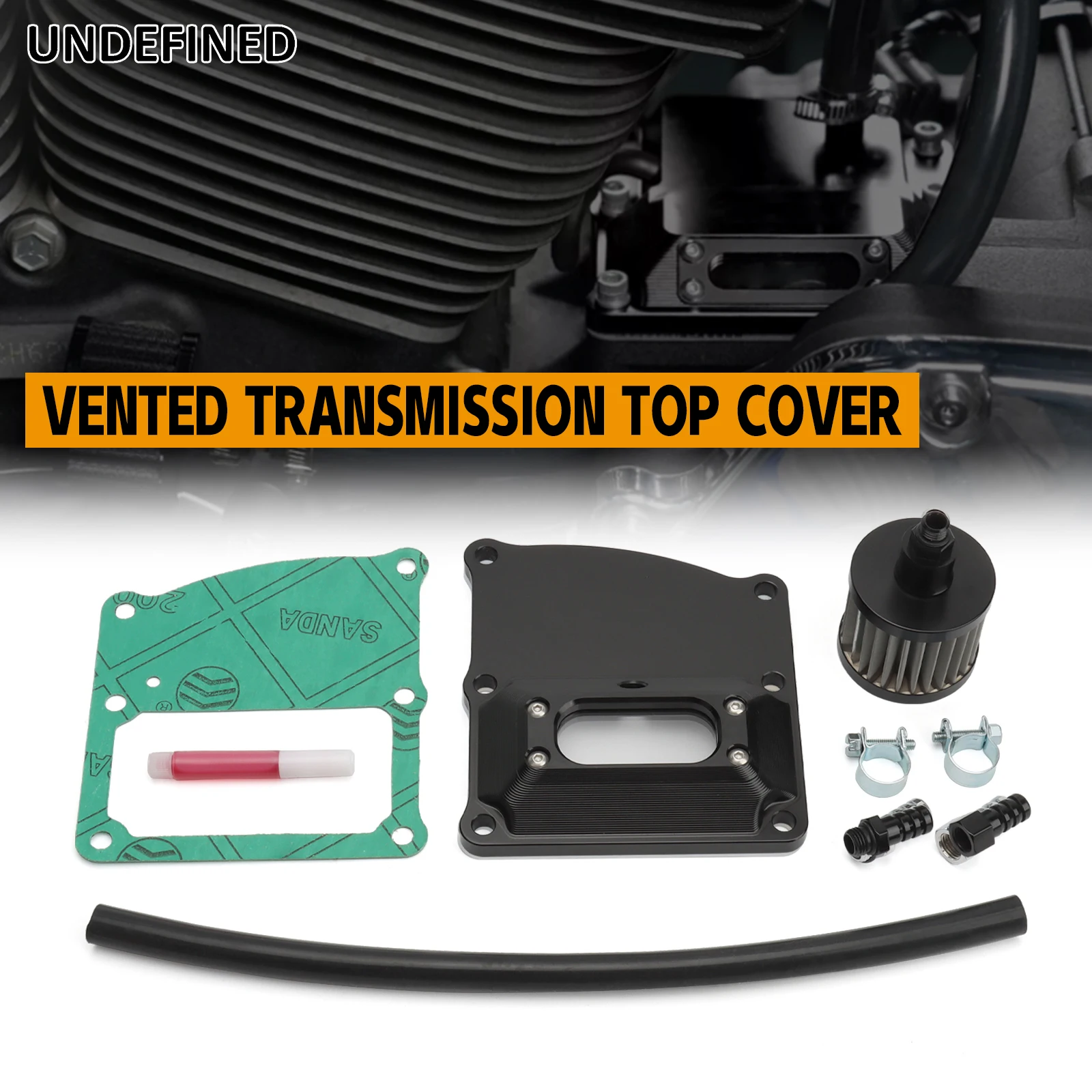 

Transparent Vented Transmission Top Cover For Harley Touring Road King FLHRXS FLHR Street Glide FLHX Electra Glide Tri Glide