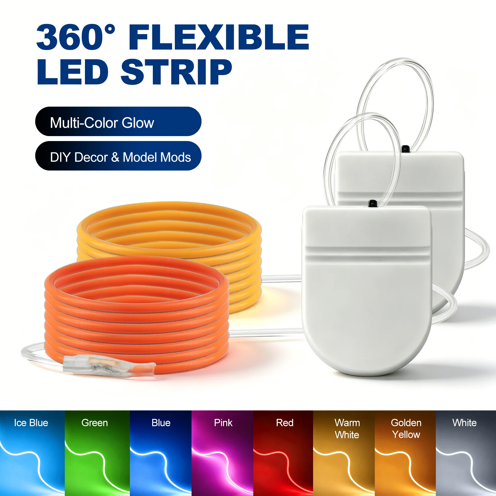 3V LED Filament Flexible COB LED Diode 110mm 190mm 300mm Edison Bulb Lamp Parts Strip Decoration White/Warm White/Blue/Pink